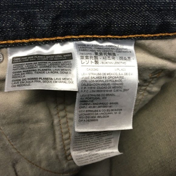 Levis Mens 550 Relaxed Fit Blue Jeans size 44x29 Tapered Leg Denim NEW w Tags - Picture 14 of 16